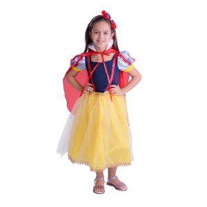 Fantasia Princesa com capa Muvile 5302