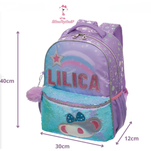 MOCHILA ESCOLAR COSTAS  LILICA RIPILICA 971AF04