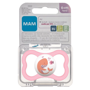 Chupeta MAM Air - 6+ meses Rosa bebe