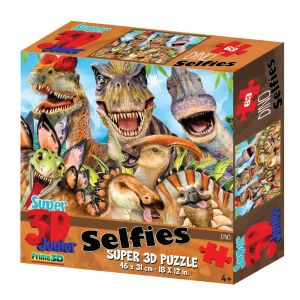 QUEBRA CABECA 3D DINO SELFI 100PCS