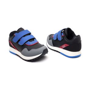 KLIN TENIS WALK  PRETO/ AZUL RIVERA/ VERMELHO