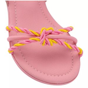 SANDÁLIA INFANTIL FEMININA KLIN SUAMI MINI ROSA/LAVANDA 177