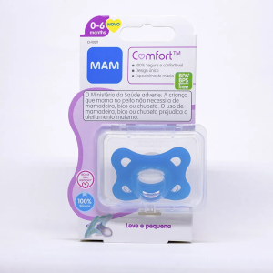 Chupeta MAM Comfort 100% silicone - 0-6 meses