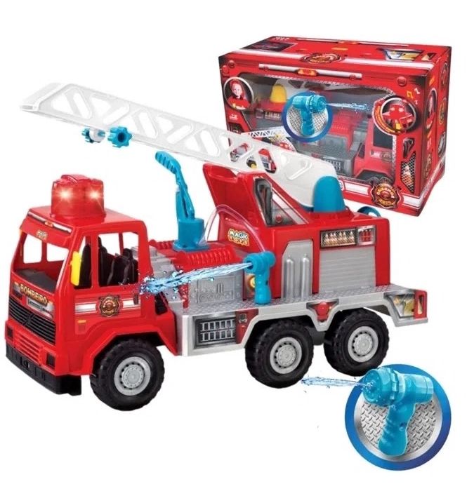 Caminhão De Brinquedo Com 25 Blocos De Montar Brinquedo Infantil Dismat