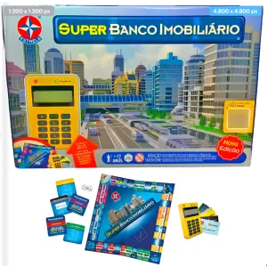 JOGO SUPER BANCO IMOBILIARIO ESTRELA