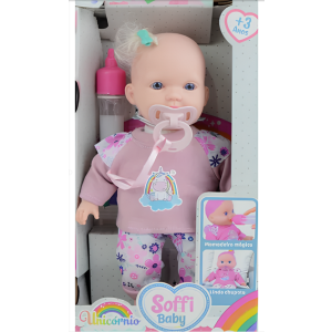 BONECA SOFFI BABY UNICÓRNIO 2656