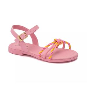 SANDÁLIA INFANTIL FEMININA KLIN SUAMI MINI ROSA/LAVANDA 177