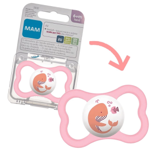 Chupeta MAM Air - 6+ meses Rosa bebe