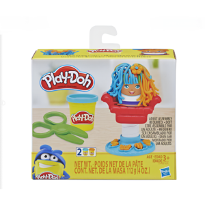 KIT DE MASSINHA MODELADORA CABELO MALUCO PLAY-DOH