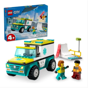 LEGO AMBULANCIA DE EMERGENCIA 79 PEÇAS