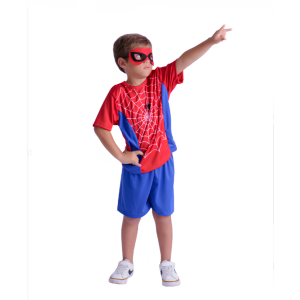 Fantasia Infantil  Homem Aranha Muvile 3787A